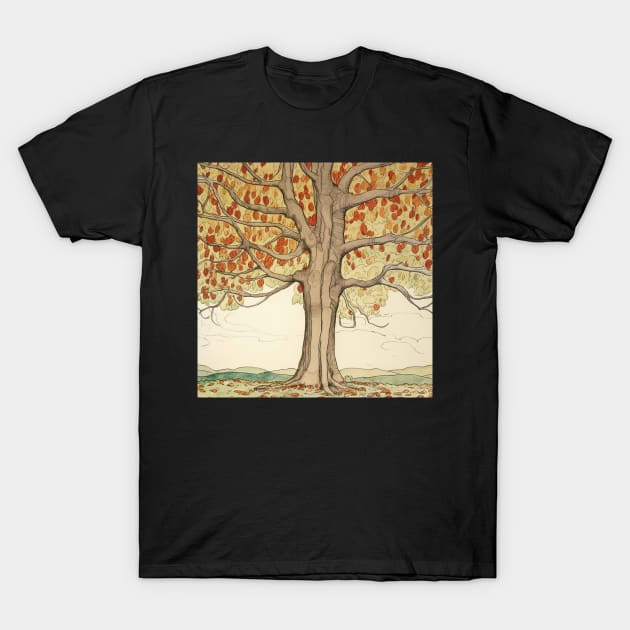 American beech drawing T-Shirt by ComicsFactory